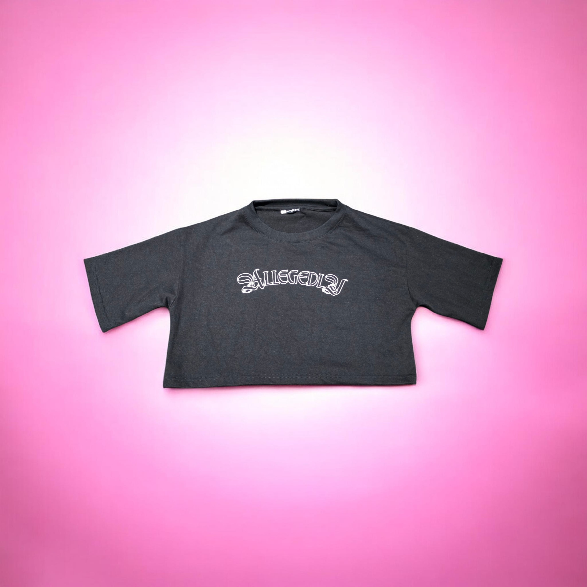 ALLEGEDLY Women's Crop T-shirt